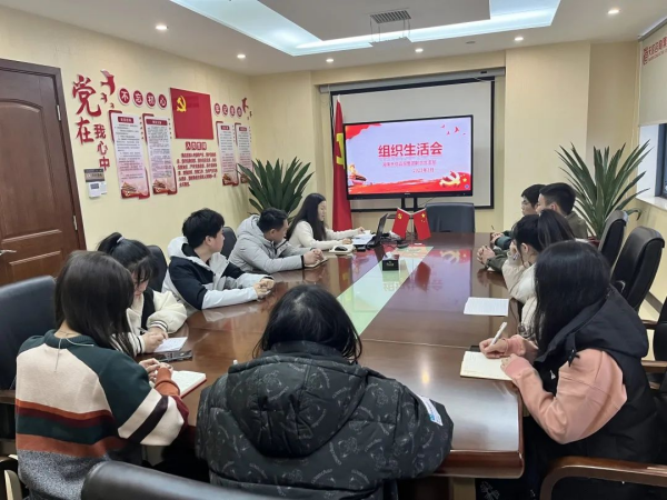  湖南天信咨詢集團聯(lián)合黨支部召開組織生活會和開展民主評議黨員工作 